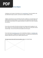 Sec C - Cost Behavior and Cost Objects