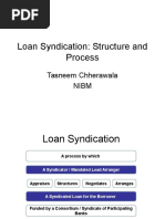 Loan Syndication-Structure, Pricing and Deal Making