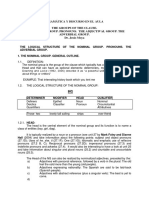 2 Nominal Group and Proforms. The Adverbial Group