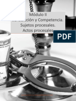 Derecho Procesal Penal I Módulo II