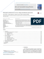 Microgrid Architectures For Low Voltage Distributed Generation