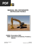 Excavadora 320 C PDF