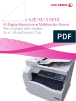 DocuCentre S2010-S1810 Brochure - 2a4b