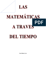 Las Matematicas A Traves Del Tiempo