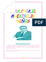 Libro Apostol Otoniel Rios Paredes Guia para El Maestro de Ninos