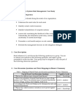 Risk Management Case Study