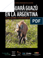 El Aguara Guazu en Argentina Lecciones