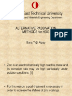 Passivation With Trivalent Chromium