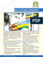 Single Customs Territory