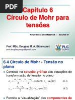 PUC - REMA I - 07 - Círculo de Mohr para Tensões - Hibbeler