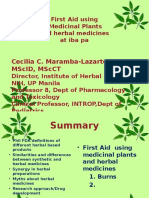 Herbal Medicine Vs Syntheric