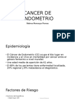 Cancer de Endometrio