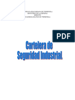 Cartelera de Seguridad Industrial