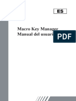 Macro Key Manager M712X Manual de Usuario en Español