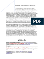 Wikipedia: 3.1.-Una Patologia On Està Implicada. Modificació Estructural I Funcional (100 Paraules) (Jose)