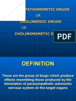 7 - Cholinomimetic Drugs