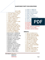 Omicron - Acquaintaince Party 2010 Groupings