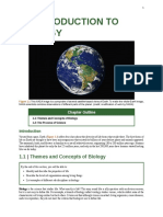 Chapter 1 - Introduction To Biology