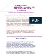 Os Reptilianos Porque Eles Estão Obcecados Com Linhagem Genética e Ritual