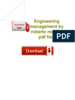 Engineering Management - Roberto Medina