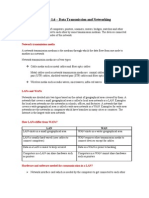 Chapter 1.6 - Data Transmission and Networking (Cambridge AL 9691)