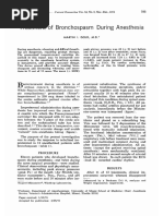 Treatment of Bronchospasm During Anesthesia .28