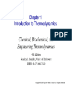 Chemical, Biochemical, and Engineering Thermodynamics