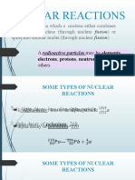 Lesson 1.1 Nuclear Reactions