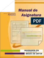 Manual de Bases de Datos