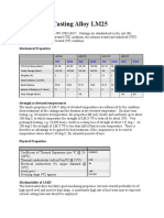 Aluminum Alloy Specification'