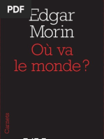 Où Va Le Monde ?, D'edgar Morin