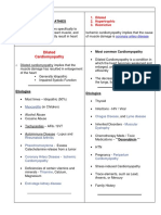 Cardiology Study Guide Handout PDF