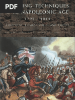 Fighting Techniques of The Napoleonic Age