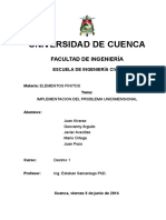 Trabajo Elementos Finitos Unidireccional