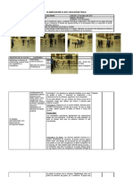 Planificacion Ed Fisica 4to Basico