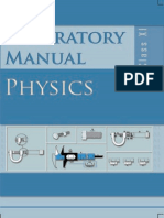 Class XI Physics Lab Manual PDF