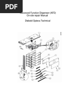 On-Site Repair Manual Diebold Opteva Technical: Advanced Function Dispenser (AFD)