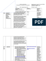 Forward Planning Document: School of Education