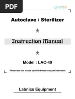 Autoclave LAC-40 Operate