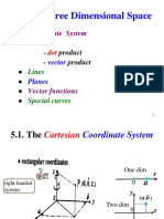 Three Dimensional Space: Coordinate System