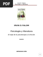 Yalom Irvin D - Psicologia Y Literatura 2