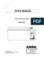 Julabo-Service Manual Shaking Water Bath SW21c