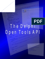 The Delphi IDE Open Tools API Version 1.1 PDF