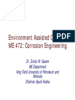 Environment Assisted Cracking ME 472: Corrosion Engineering