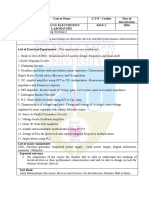 EC235 Analog Electronics Lab PDF