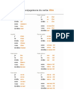 Tableau Des Conjugaisons Du Verbe