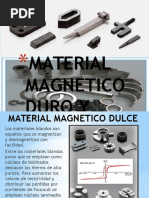 Material Magnetico Duro y Dulce