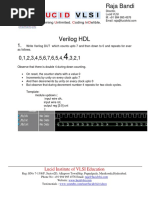 Verilog Exam