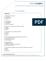 Graffiti Student Worksheet