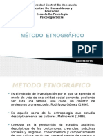 Método Etnográfico Presentación